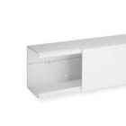 Iboco - Goulotte de distribution non cloisonnable TA-E 100x80 1 compartiment blanche
