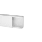 Goulotte de distribution non cloisonnable TA-E 150x60 1 compartiment blanche
