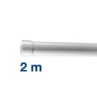 Iboco - Tube IRL3321 tulipé Hk tubitech diamètre 20, 2 mètres gris