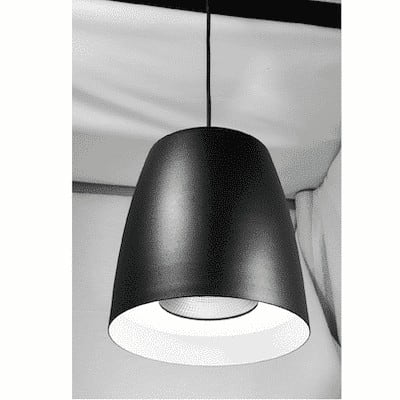 Cubispot - ELIO B SUSP. 10W 3000°K 60°1100LM + ADAPTATEUR - CORPS NOIR