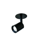Cubispot - COLIBRI IRC90 6W 685 Lm 26°-S 4000°K + RONDELLE Ø 70 + VIS PEINTES NOIR