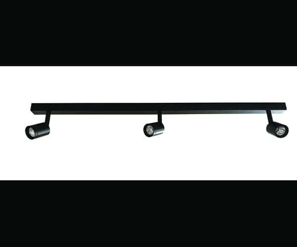 Cubispot - COLIBRI IRC90 RAMPE 4 SPOTS 4 X 6W 4X 644 Lm 47°- W 3000°K NOIR