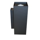 Cubispot - CUBO APPL.DIR/IND.+2 LEDGU10 4,9W 380Lm 36° 4000°K DIMMABLE NOIR