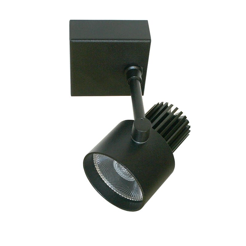 Cubispot - LENTIA PROJ. IRC90 14W 1105Lm W7-31° 3000°K+ PATERE NOIR