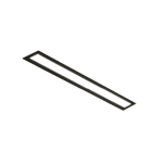Cubispot - LINEA L.595 X l.68 15W 1674Lm 3000°K OPALE + ALIM GRIS