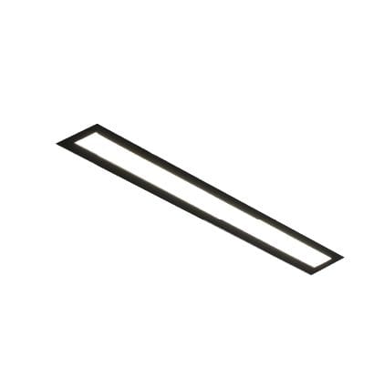 Cubispot - LINEA L.1200 X l.68 30W 3347Lm 3000°K OPALE + ALIM BLANC