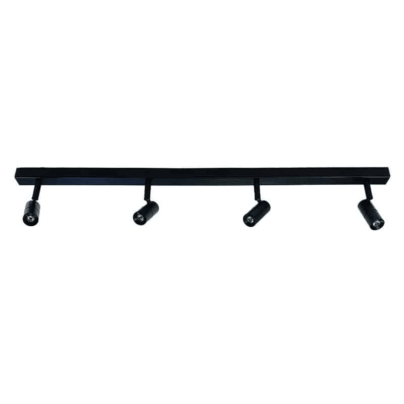 Cubispot - LUKY IRC80 RAMPE 3 SPOTS IRC80 3 X 3W 3X 240 Lm 40° 3000°K GRIS