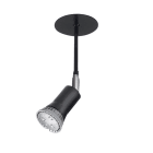 Cubispot - PL 230V GU 10 + LED 4,9W 365Lm 36° 3000K DIMMABLE NOIR