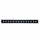 Cubispot - TETRIS 14 IRC80 9W OPTIC NOIR 1062LmWW-D 80° 3000°K GRIS