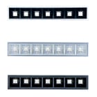 Cubispot - TETRIS 7 IRC90 8W OPTIC METAL 1008LmW-D 50° 4000°K BLANC