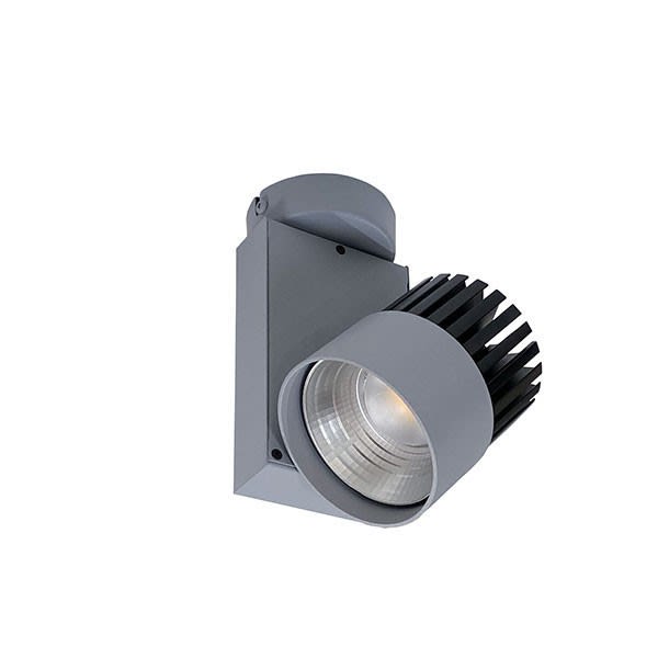 Cubispot - ZELDA IRC80 45W 6145Lm 3000°K 57° + PATERE . GRIS