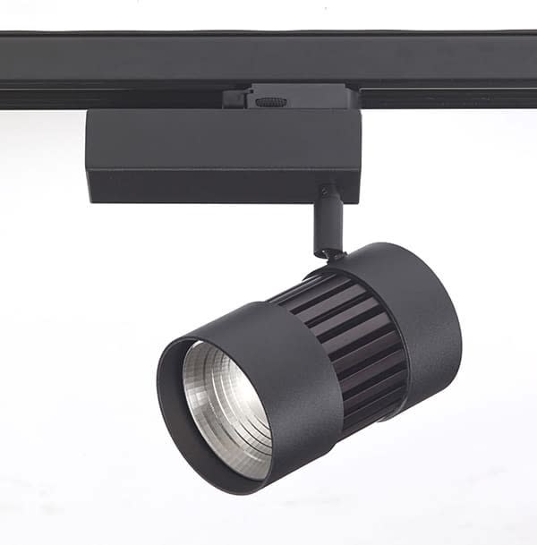 Cubispot - ALBA R IRC80 DALI PROJECTEUR ROTULE ALIM DEPORTEE 40W 4471Lm 3500°K 23° NOIR