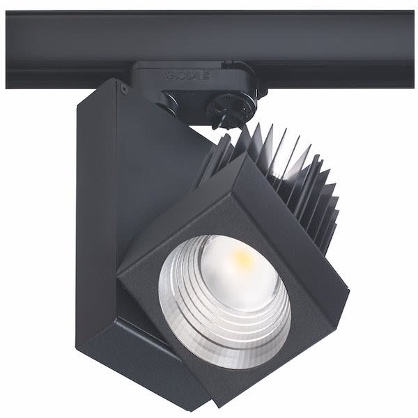 Cubispot - CHAGA LED BOUCHERIE 45W 3181Lm 42° + ADAPT NOIR