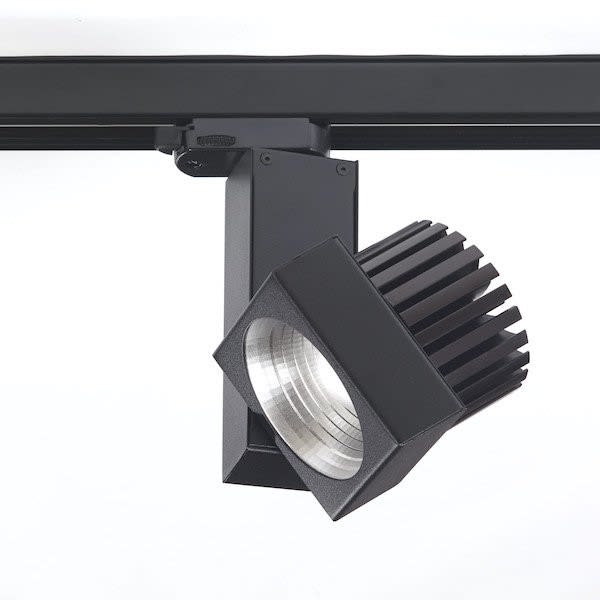 Cubispot - CHAGA S LED TEXTILE IRC>90 39W 4256Lm 42° + ADAPT NOIR