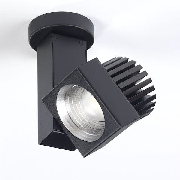 Cubispot - CHAGA S IRC80 40W 4562Lm 4000°K 49° + PATERE GRIS
