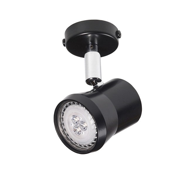 Cubispot - CIL 230V GU 10 + LED 4,9W 365Lm 36° 3000K DIMMABLE + ADAPTATEUR - BLANC