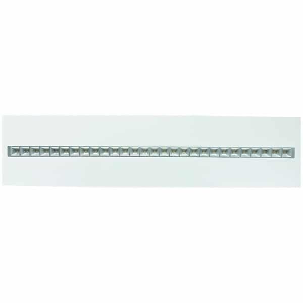 Cubispot - TETRIS DALLE 300X1200 E1 IRC80 22W OPTIC METAL 3365LmWW-D 80° 4000°K GRIS