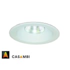 Cubispot - DECO CASAMBI REFL.BLANC IRC80 DALI 40W 4371Lm 3500°K 23° BASE BLANCHE