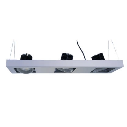 Cubispot - DELTA 3 IRC90 3 X 40W 3 X 4344Lm 3000°K 23° GRIS