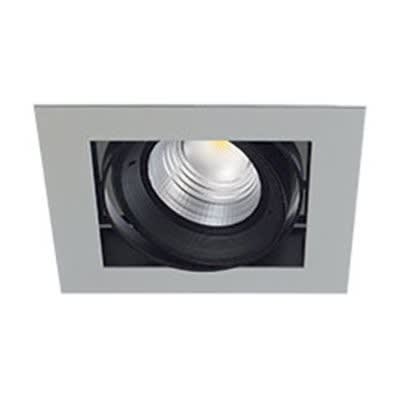 Cubispot - DOMILED 1 IRC80 DALI 40W 4471Lm 3500°K 37° INT.NOIR /FACE GRISE
