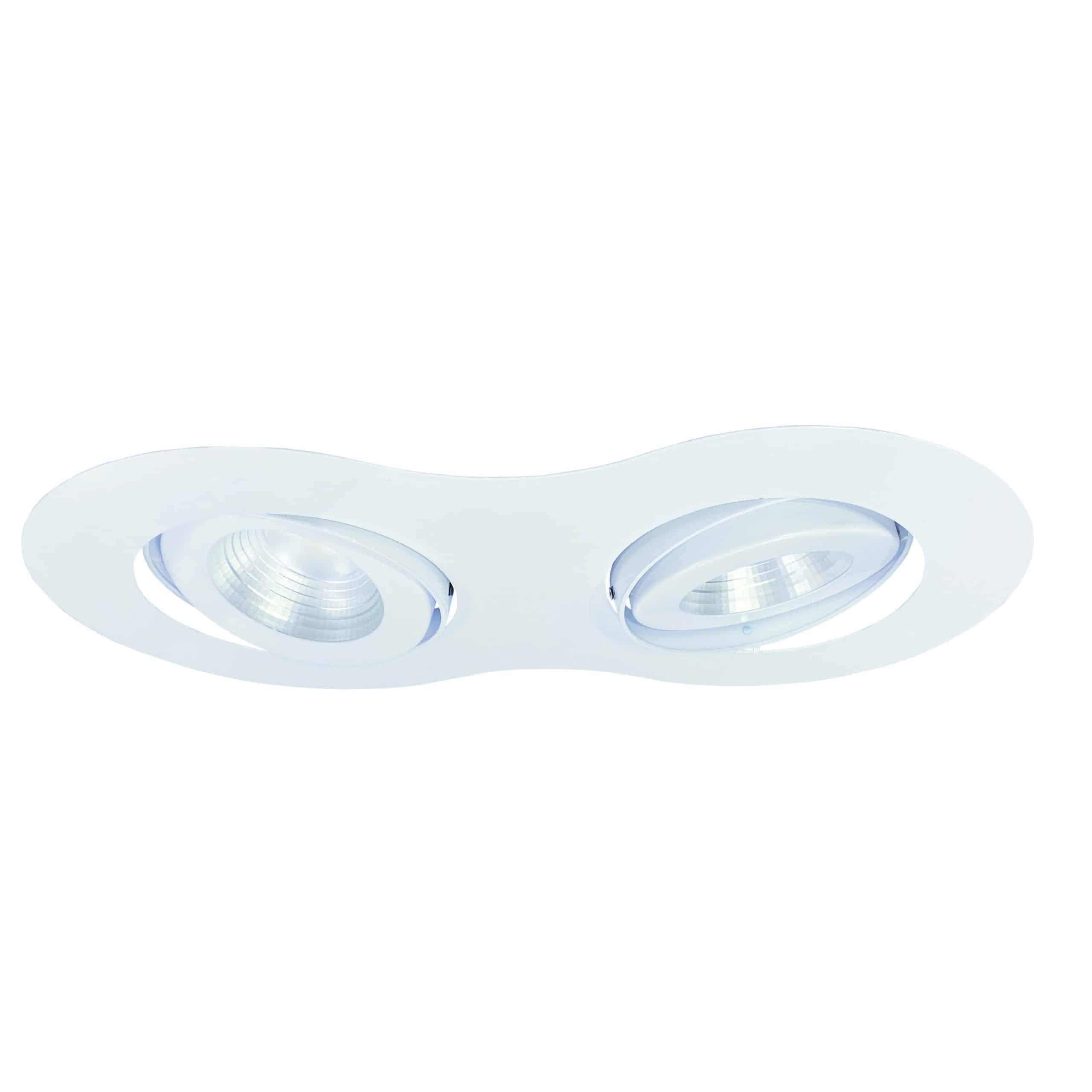Cubispot - FLOR-2 IRC80 2 X 40W 2 X 4471Lm 3500°K 37° GRIS