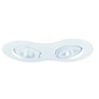 Cubispot - FLOR-2 IRC80 2 X 40W 2 X 4471Lm 3500°K 37° GRIS