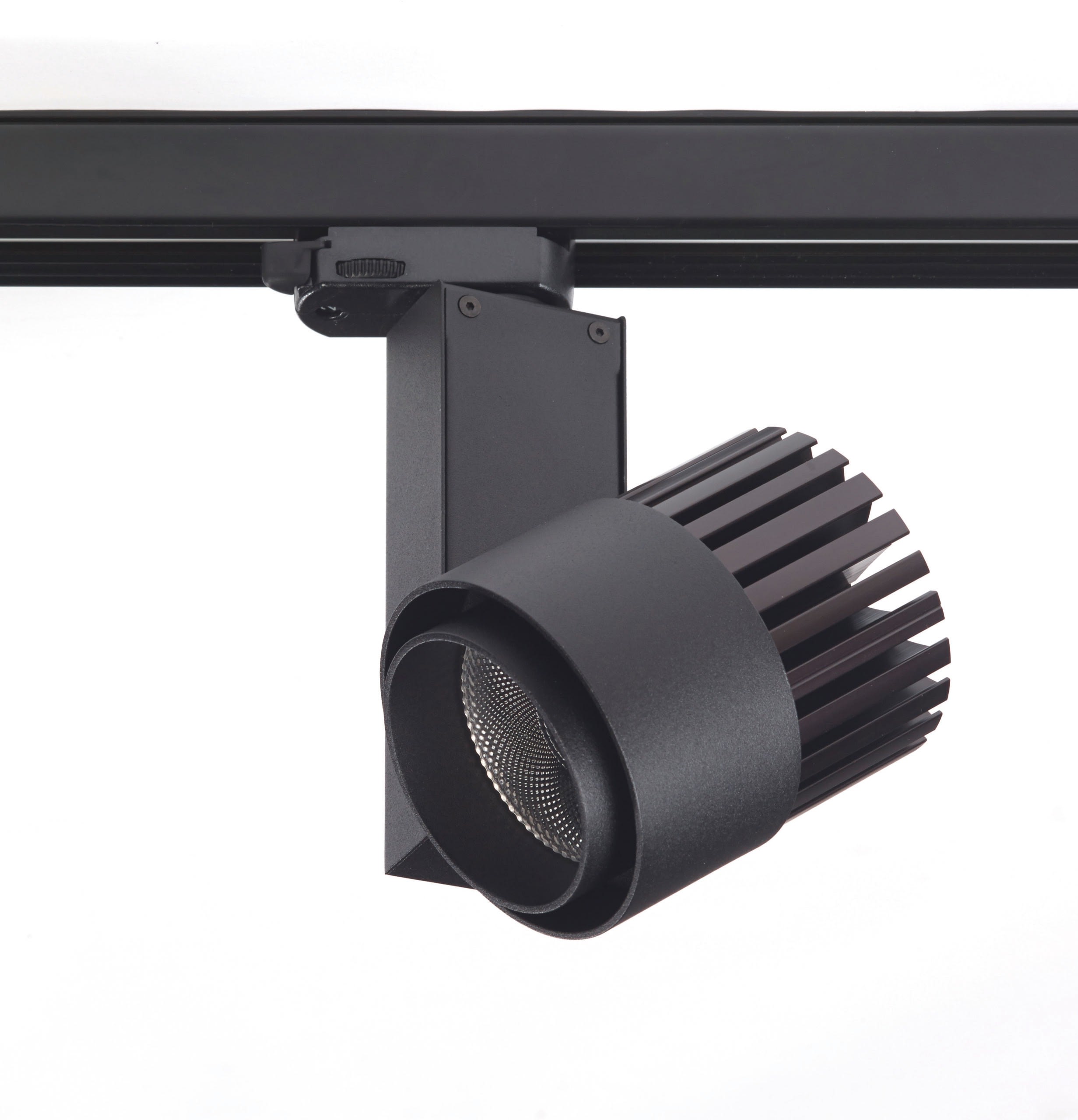 Cubispot - FOCUS PROJ. IRC90 UGR<19 14W 1337Lm M7-21° 3000°K + PATERE BLANC