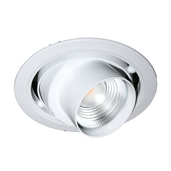 Cubispot - KADRO ROND IRC90 40W 3911Lm 4000°K 37° GRIS