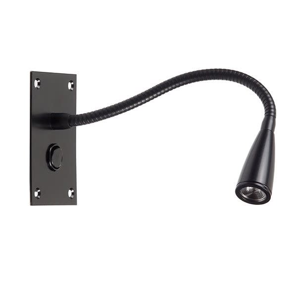 Cubispot - LISEUSE BLC 6000° 1W 25°+TF 400+PAT RONDE+BOITIER+ALIM+INTER BLANC