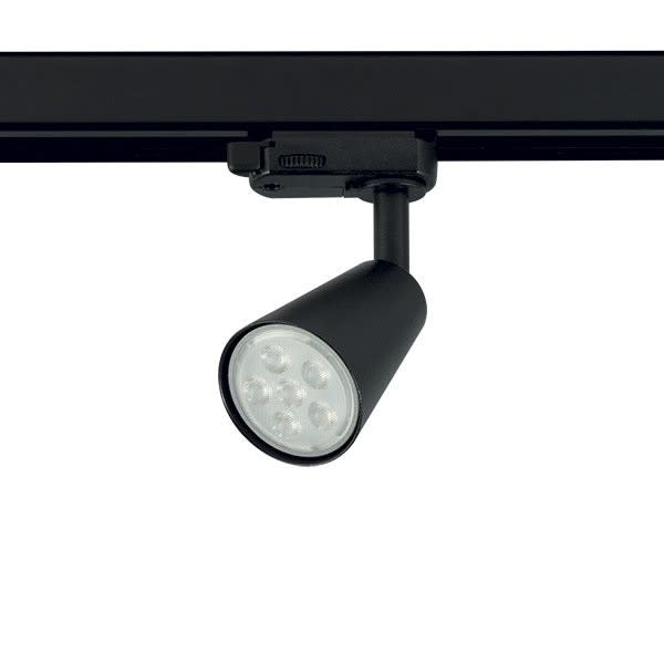 Cubispot - SINGLE 230V GU 10 + LED 4,9W 365Lm 36° 3000K DIMMABLE ROTULE NUE GRIS