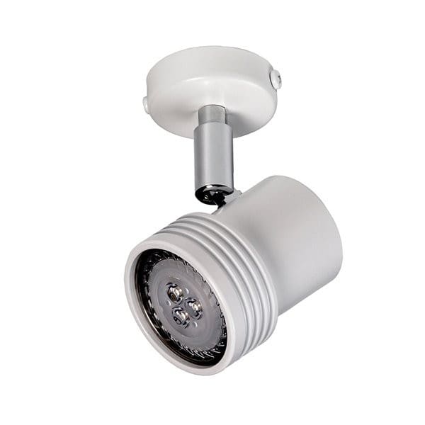 Cubispot - SPR 230V GU 10 + LED 4,9W 380Lm 36° 4000K DIMMABLE + ADAPTATEUR - GRIS