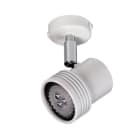 Cubispot - SPR 230V GU 10 + LED 4,9W 380Lm 36° 4000K DIMMABLE + ADAPTATEUR - GRIS