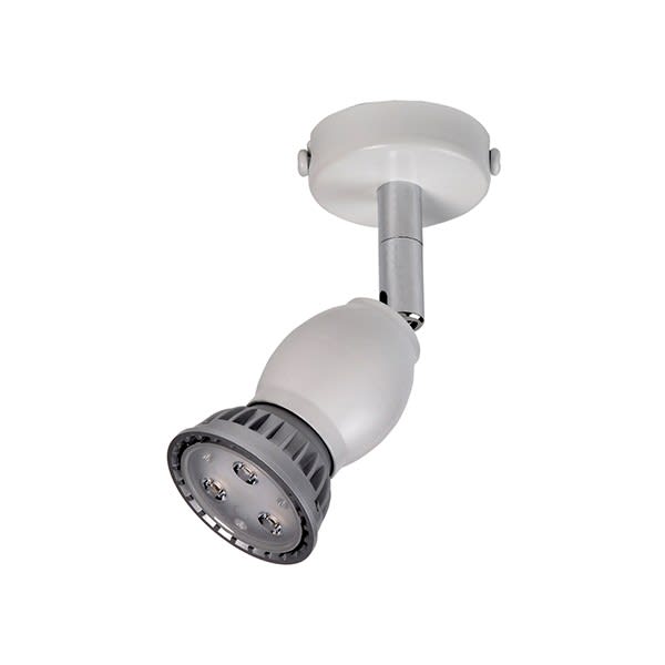 Cubispot - TATOU 230V GU10 - ROTULE NUE GRIS