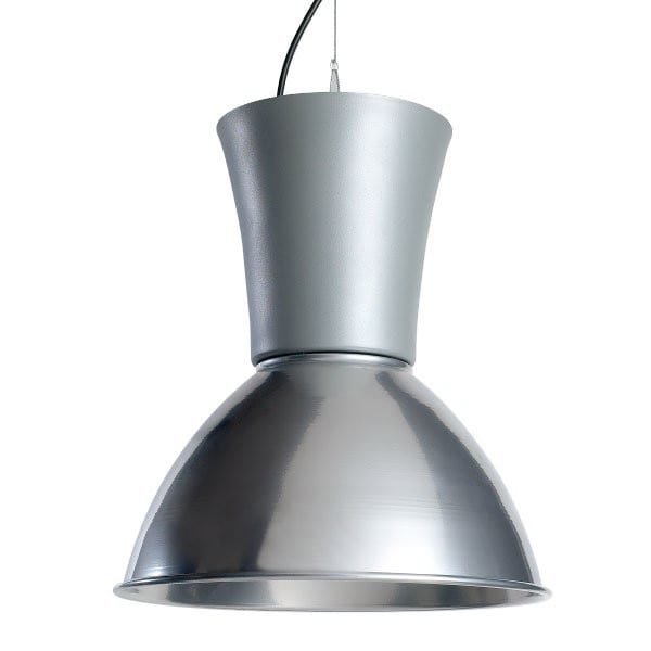 Cubispot - VAS300 ALU DALI IRC>80 45W 6451Lm 4000°K 28° + PAVILLON - CLOCHE ALU 9006 - CHEM