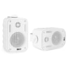 Sodel - Enceinte Public adress, 8 ?, 60 W, 3", int / ext, IPX5, paire, blanches - BGO30