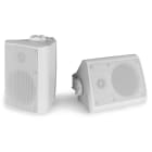 Sodel - Enceinte Public adress, 8 ?, 100 W, 4", int / ext, IPX5, paire, blanches - BGO40