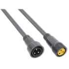 Monacor - Cordon alimentation prolongateur pour lumière Beamz, IP65, 10 m - CX21-10