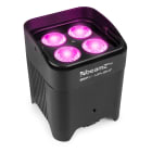 Monacor - Projecteur PAR 4 x 12 W, 6-en-1 RGBAW-UV, DMX sans-fil, IP54, batterie - BBP54
