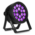 Monacor - PAR à LED 18 x 12 W 4-en-1 RGBW, IP65, alu - BWA536