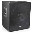 Monacor - Enceinte subwoofer active 18", 1000 W, Bi-AMP - SMWBA18