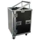 Monacor - Flightcase 19", 12 U, à roulettes - PD-F12U8