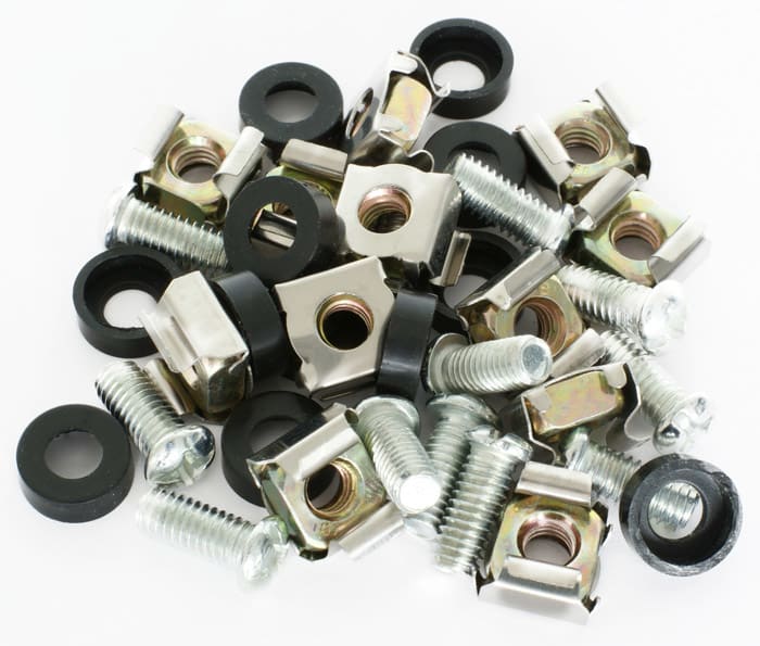 Monacor - Kit de fixation pour rack 19" - PD-FR1