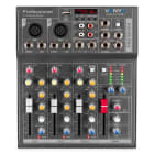 Sodel - Table de mixage 4 canaux, USB/MP3 - VMM-F401