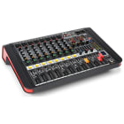 Sodel - Table de mixage amplifiée 2 x 200 W, 8 canaux, multi-effets, BT - PDM-M804A