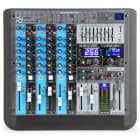 Monacor - Table de mixage 8 canaux, multi-effets, BT, professionnelle - PDM-S804