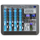 Monacor - Table de mixage 12 canaux, multi-effets, BT, professionnelle - PDM-S1204