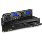 Monacor - Lecteur CD, double CD/MP3/USB rackable - PDX350