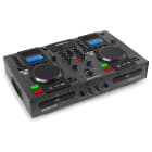 Monacor - Lecteur CD, double à plat CD/MP3/USB/BT avec mixeur - CDJ450