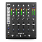Monacor - Table de mixage 4 canaux, USB, DJ - STM-7010