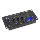 Monacor - Table de mixage 4 canaux, USB/MP3/BT, enregistreur - STM3030